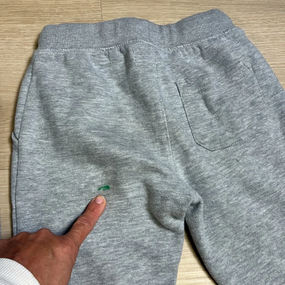 Nike Kids & US Polo Assn Gray Sweatpants Set - Picture 5 of 6